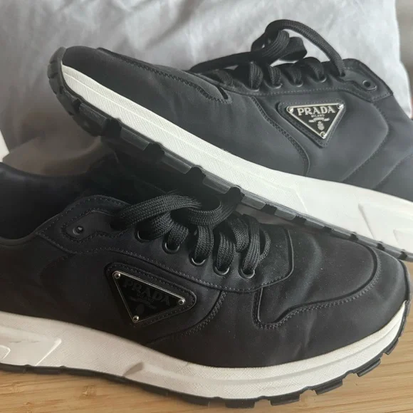 Prada | Shoes | Prada Prax Renylon Sneakers Mens Us Size 1  display picture 1